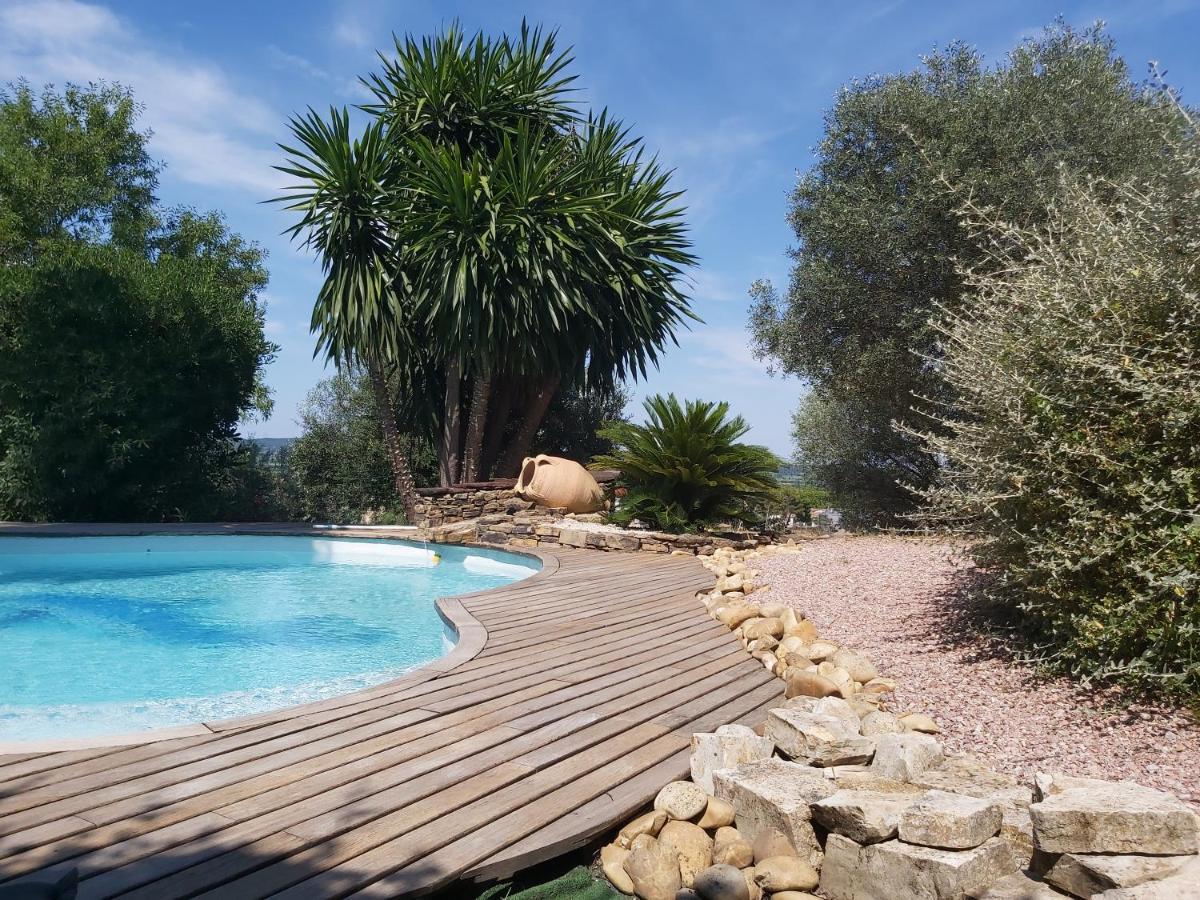 Roujan Beautiful Villa With A Stunning View מראה חיצוני תמונה