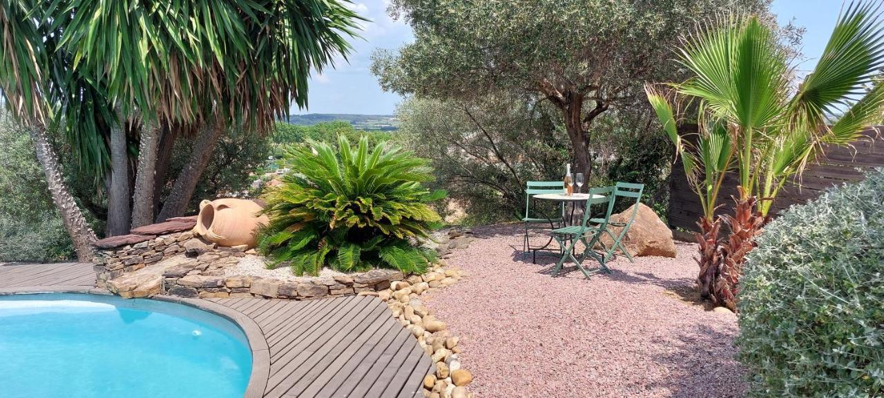 Roujan Beautiful Villa With A Stunning View מראה חיצוני תמונה